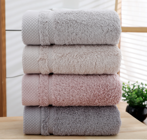 solid towel set